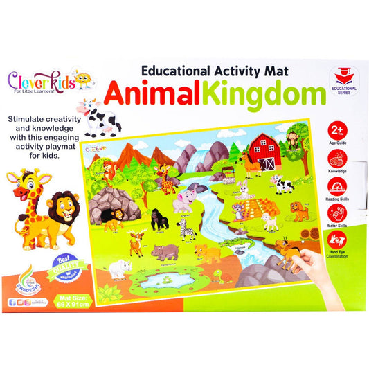Ratnas Animal Kingdom Educational Activity Mat