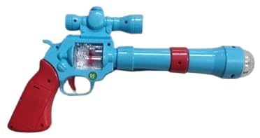 Strike Electric Projection Light and Sound Gun Toy