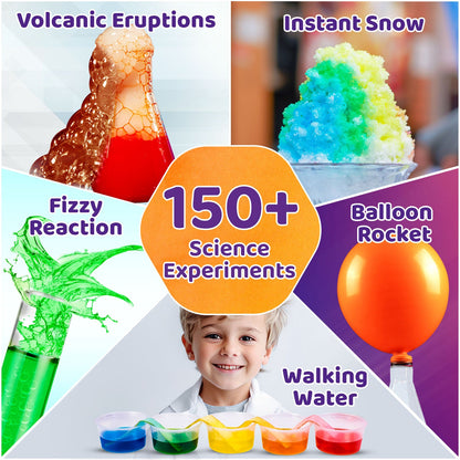 Smartivity Mega Science Kit: 150+ Fun DIY Experiments Ages 6-10