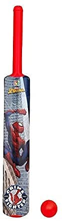 NIYANETAIL Kids Plastic Cricket Kit 28 Inch Spiderman