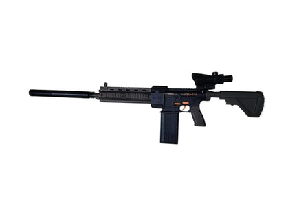 Craft Bay Electric Semi-Auto Foam Blaster Sniper Rifle with Scope, 10 Darts & Magazine