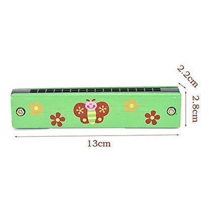 AYRA Crafts Wooden Harmonica Kids Musical Toy