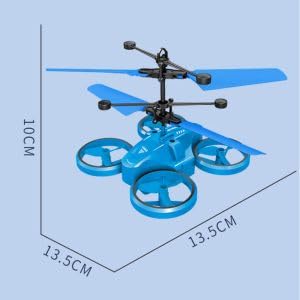 Gesture Control LED RC Flying Helicopter Drone Toy for Kids