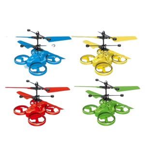 Gesture Control LED RC Flying Helicopter Drone Toy for Kids
