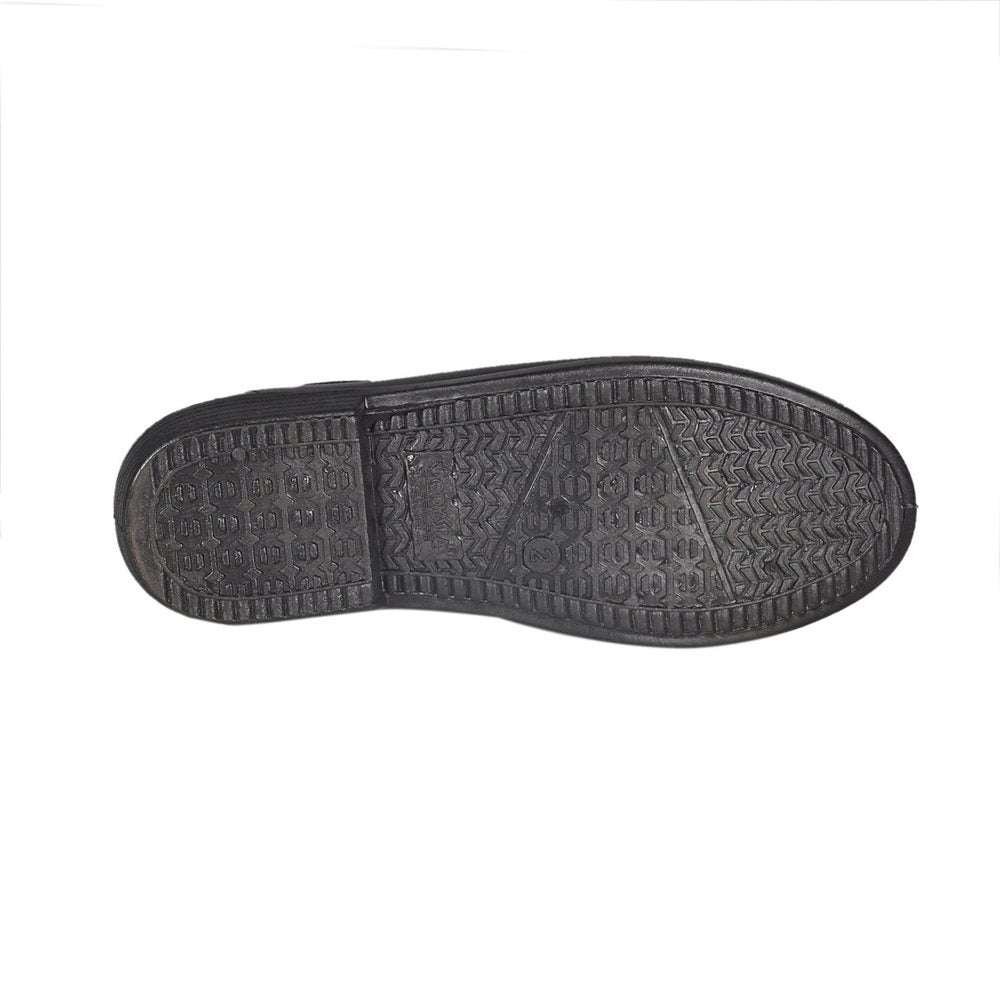 Odyssia Cut School Shoes for Girls CL1010 - Black