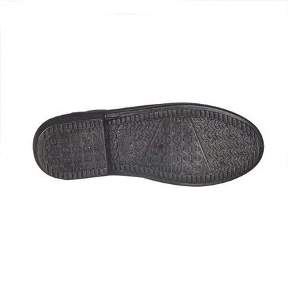 Odyssia Cut School Shoes for Girls CL1010 - Black