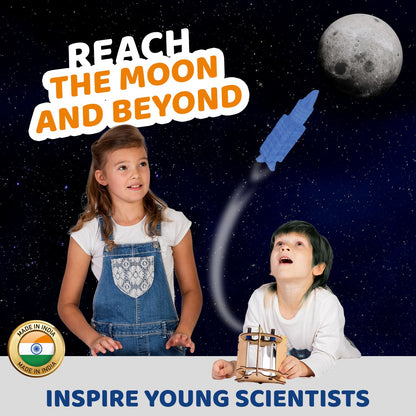 Smartivity Blast-Off Space Rocket DIY STEM Kit for Kids 6+ Educational Toy