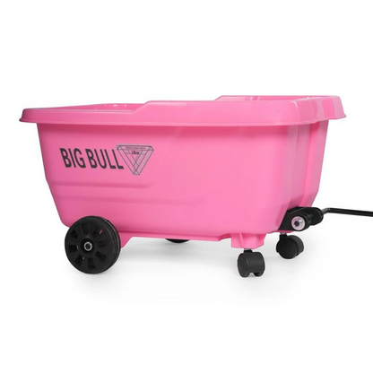Toy House EV NIU Ride-On Scooter with Trailer for Kids EV06-Pink- Age 3+