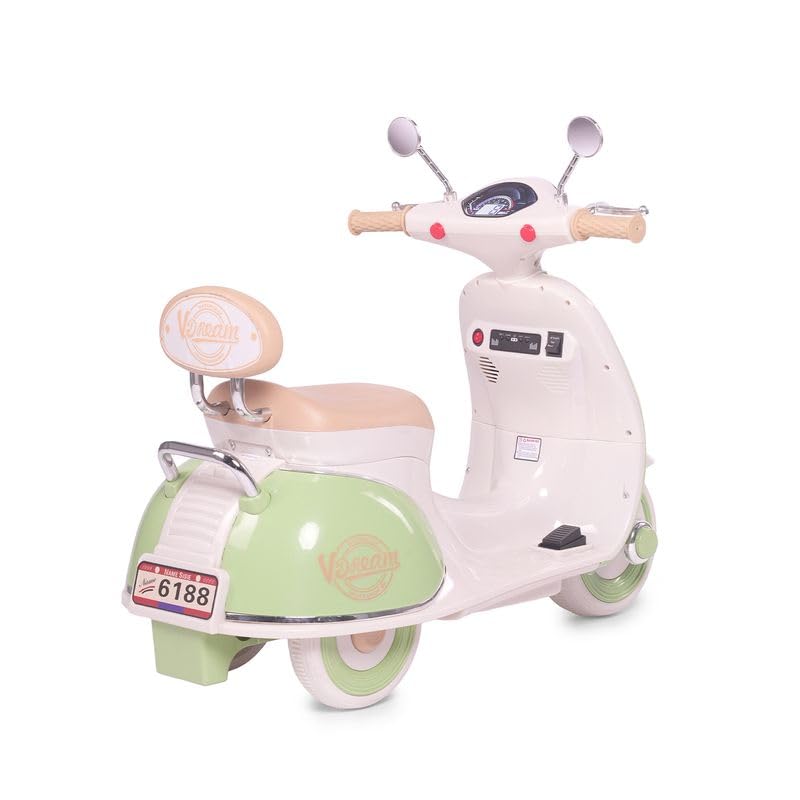 Toy House Mini Scooty Rechargeable Electric Ride-On Scooter for Kids