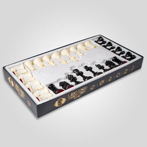 Ratna's Magnetic Travel Chess Set - Jumbo Foldable Board