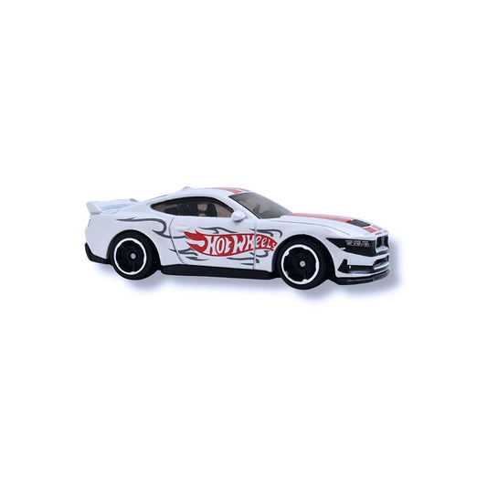 Hot Wheels 1:64 Scale Ford Mustang Dark Horse White Die-Cast Car