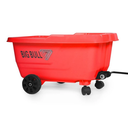 Toy House EV NIU Ride-On Scooter with Trailer for Kids EV06-Red - Age 3+