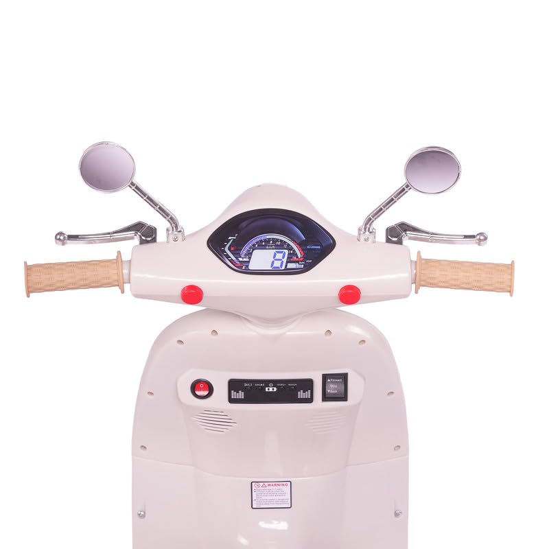 Toy House Mini Scooty Rechargeable Electric Ride-On Scooter for Kids