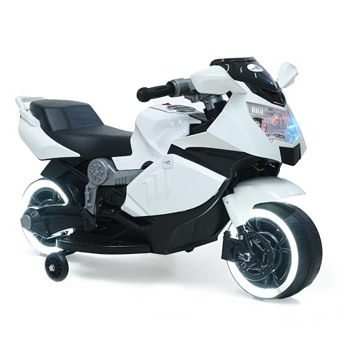 Toy House Mini Ninja Ride-On Bike for Kids - Age 2 to 4 - B005-White
