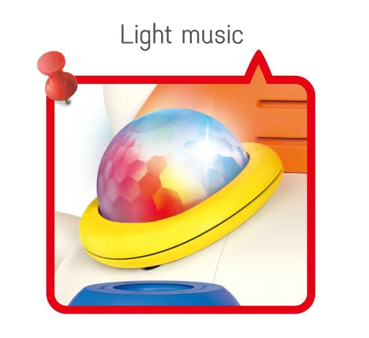 Toyscart Em001 Musical Elephant Blowing Ball Light Toy