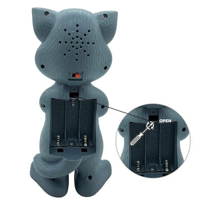 TIPTOP AI Touch Tom Interactive Talking Cat Toy, Electronic Pet with Sound Effects