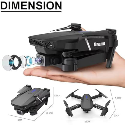 E88 Pro Foldable 4K HD Camera RC Quadcopter Drone Toy