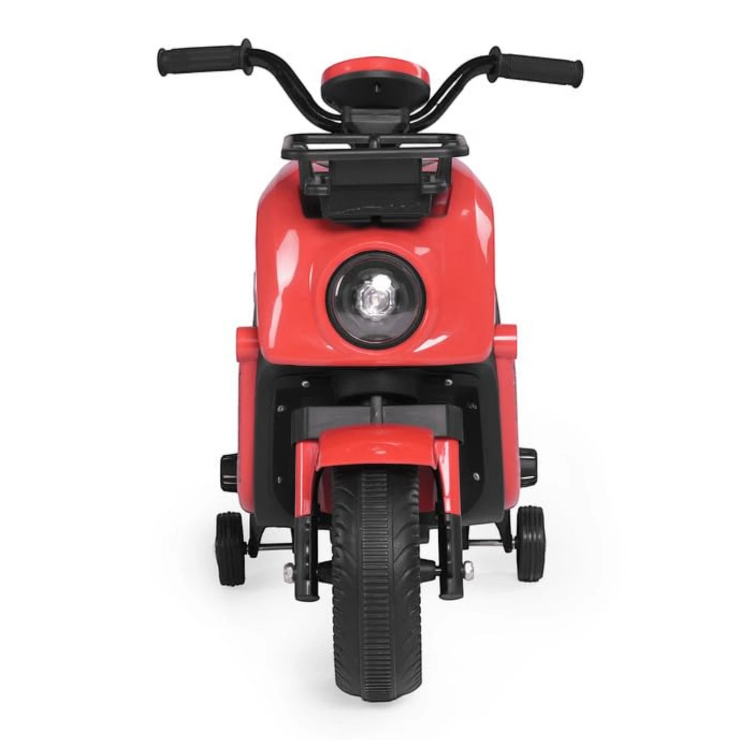 Toy House EV NIU Ride-On Scooter with Trailer for Kids EV06-Red - Age 3+
