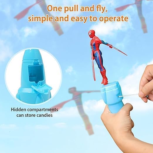 Flying Action Figure Toy
