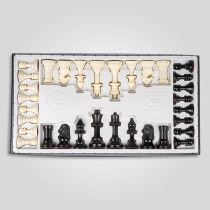 Ratna's Magnetic Travel Chess Set - Jumbo Foldable Board