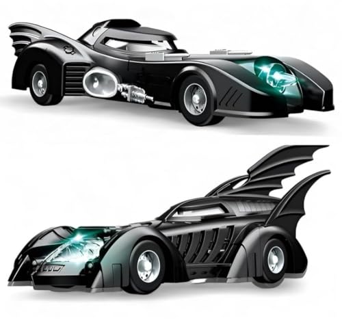 TIPTOP Black Toy Car Super Hero Metal Cars