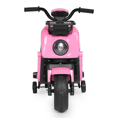 Toy House EV NIU Ride-On Scooter with Trailer for Kids EV06-Pink- Age 3+