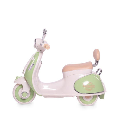 Toy House Mini Scooty Rechargeable Electric Ride-On Scooter for Kids