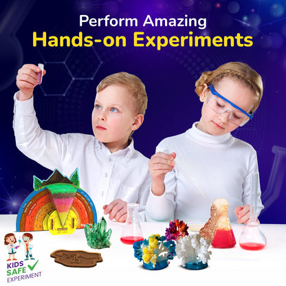 Mega Crystal Earth Science Kit for Kids 8-14 STEM Learning Toy