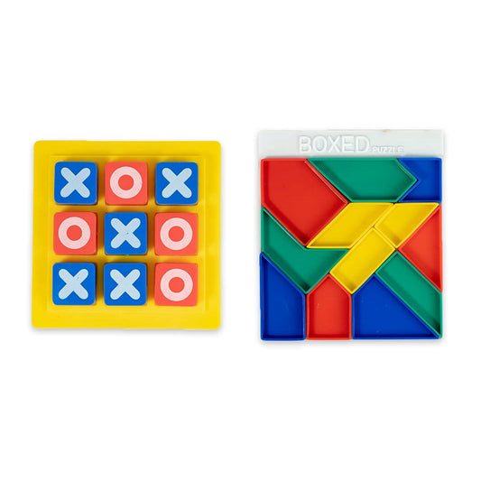 RATNA'S 1912 Mind Challenge 2-in-1 Puzzle Game Toy