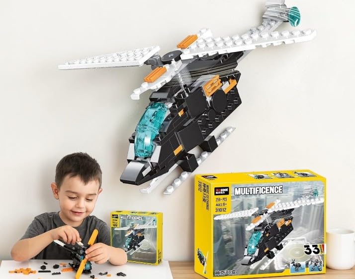 Mayatra's Mb-33in1-256 33-in-1 STEM Building Blocks Toy