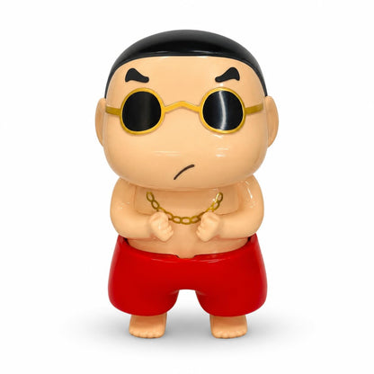 Degomart Shinchan Water Spray Squeeze Prank Toy 4.3in Red