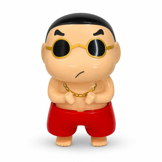 Degomart Shinchan Water Spray Squeeze Prank Toy 4.3in Red