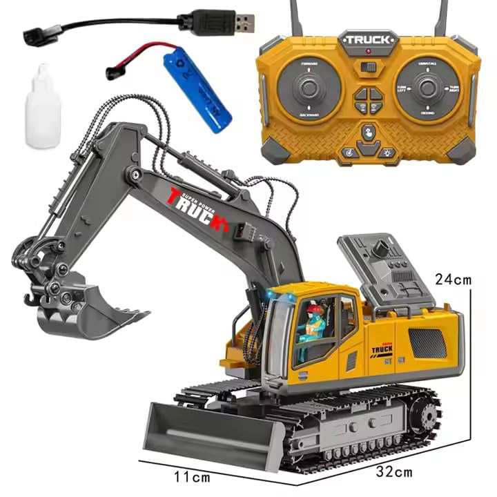 JALKAR JK-215 Remote Control Construction Excavator Toy