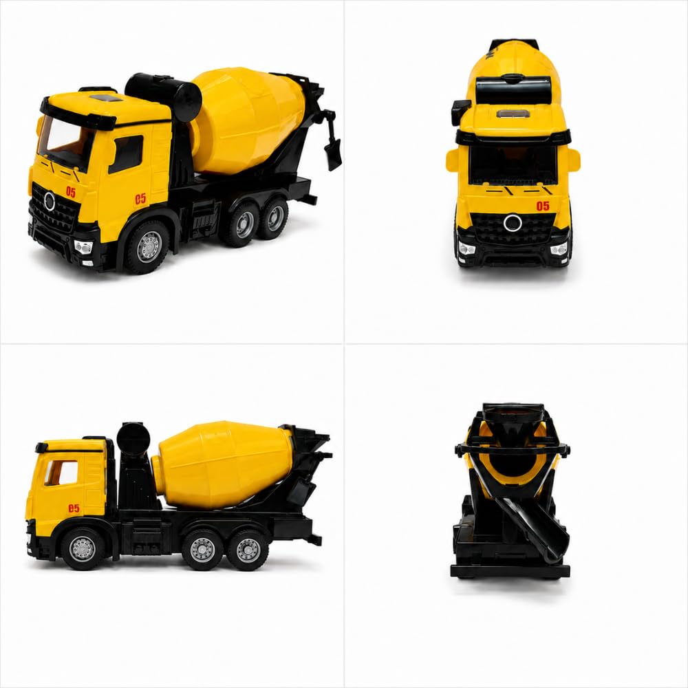 TY008 Remote Control Cement Mixer Construction Vehicle Toy