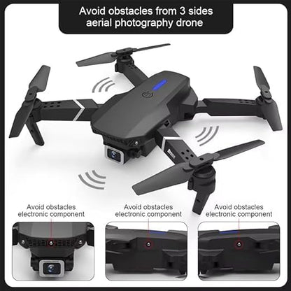 E88 Pro Foldable 4K HD Camera RC Quadcopter Drone Toy