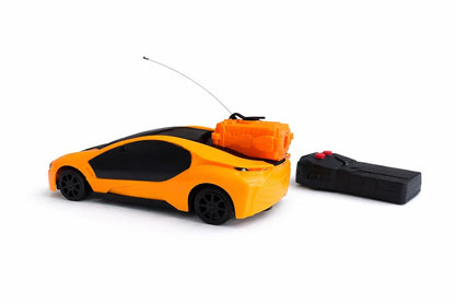 DUnicart Stores SRC-120-27MHZ 3D Light Smoke Spray RC Racing Car Toy