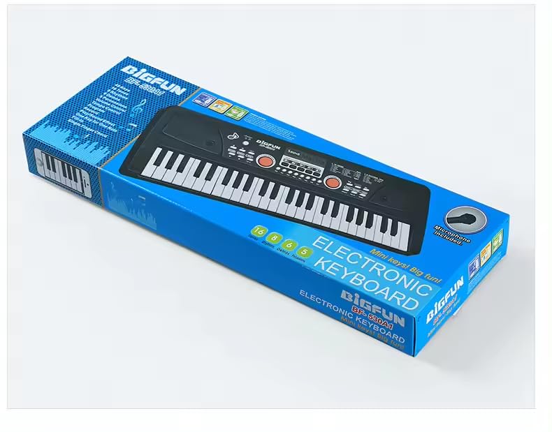 URBAN TOYS 49 Keys Piano Keyboard Electronic Organ with Microphone
