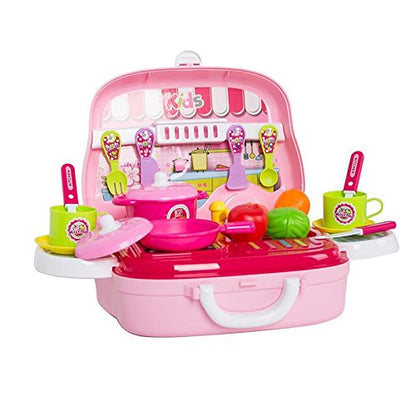 Magicwand 008-915 Carry Along Kitchen Food Pretend Play Set Toy