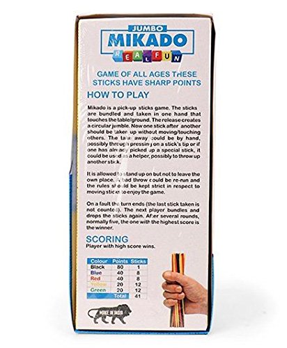 RATNA'S prmsj Jumbo Mikado Sticks Skill Game Toy