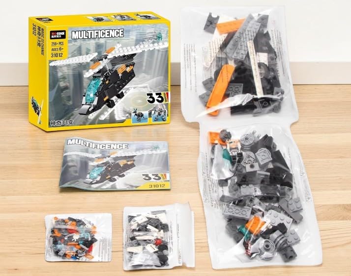 Mayatra's Mb-33in1-256 33-in-1 STEM Building Blocks Toy