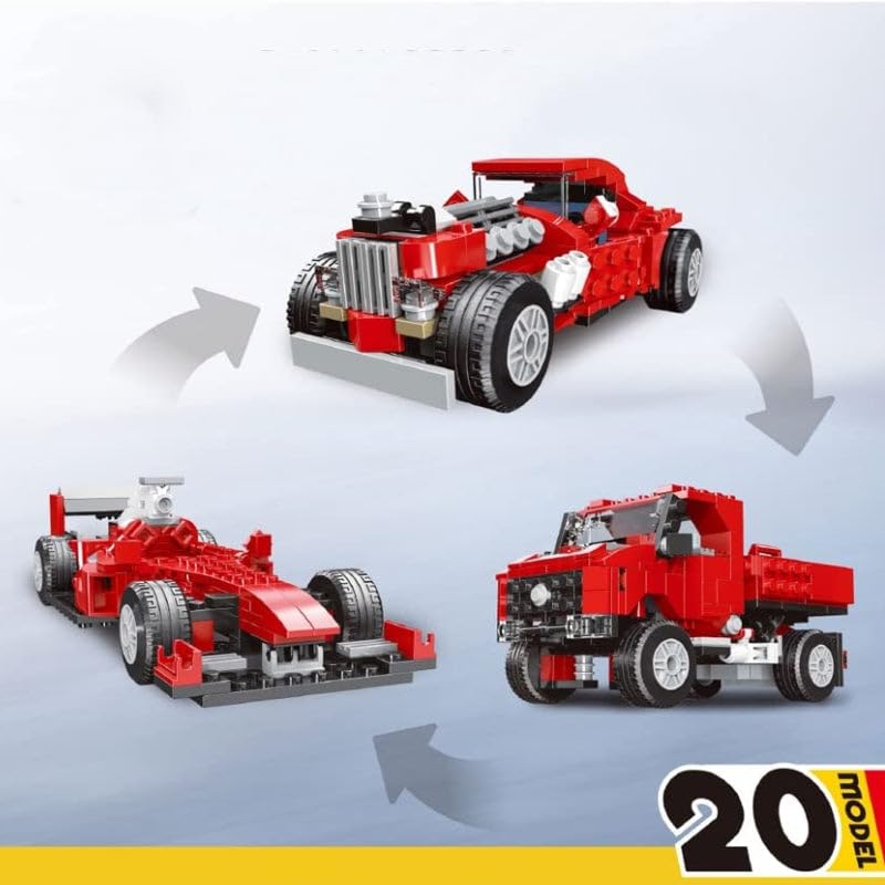 Kids STEM Learning Building Bricks Construction Kit Toy