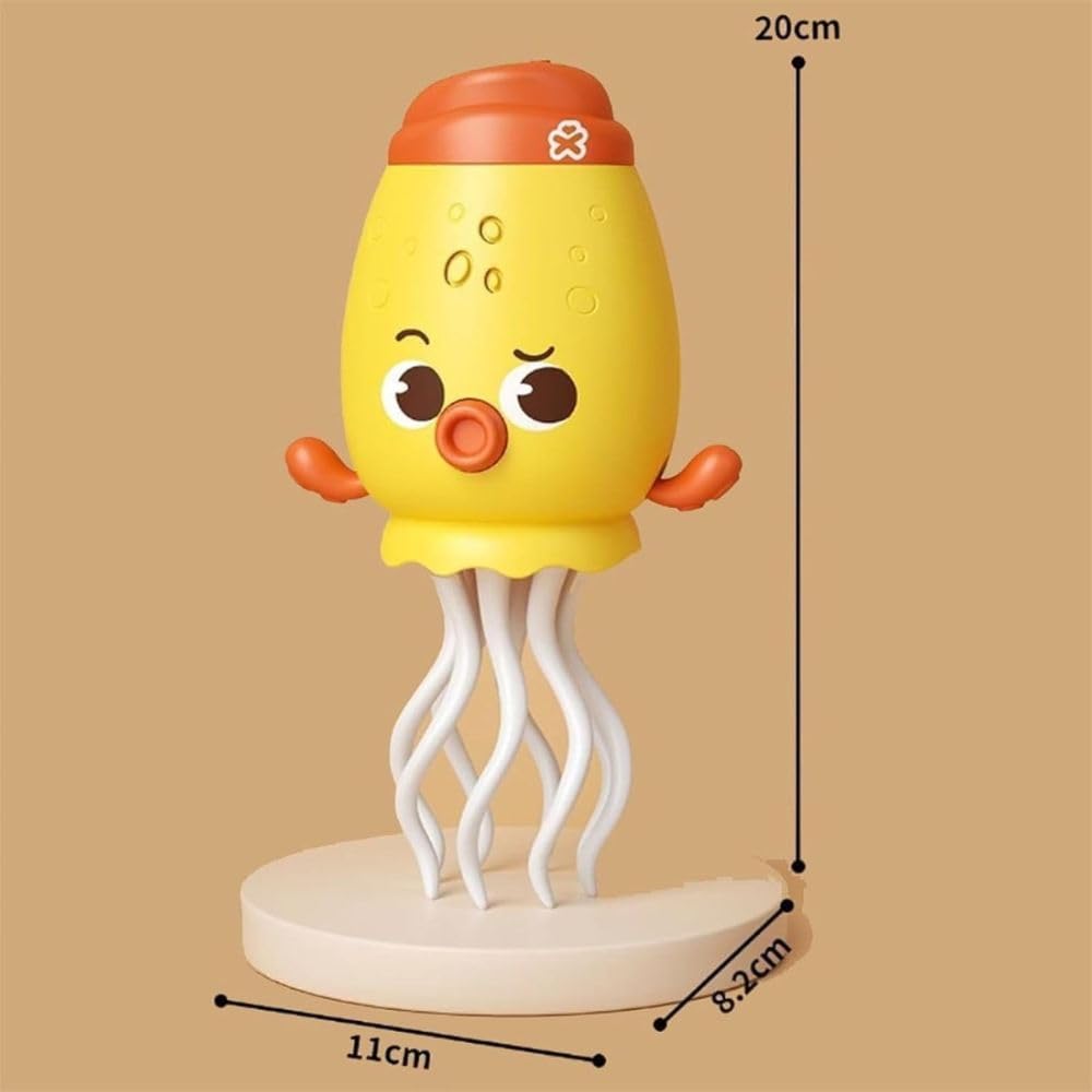 Jack Royal Electric Dancing Octopus Toy with LED Lights, Music, Smart Crawling