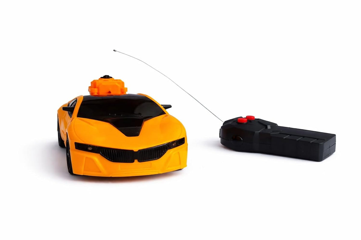 DUnicart Stores SRC-120-27MHZ 3D Light Smoke Spray RC Racing Car Toy