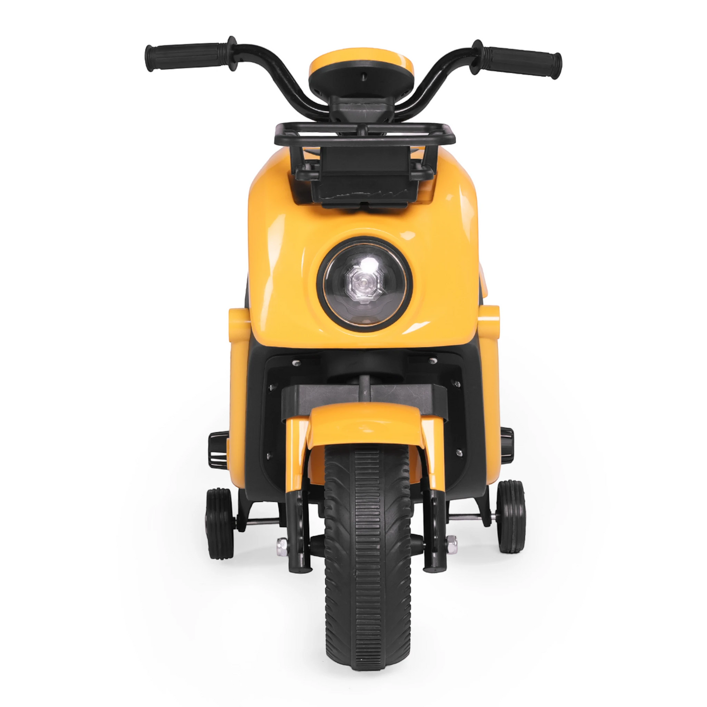 Toy House EV NIU Ride-On Scooter with Trailer for Kids EV06-Yellow - Age 3+