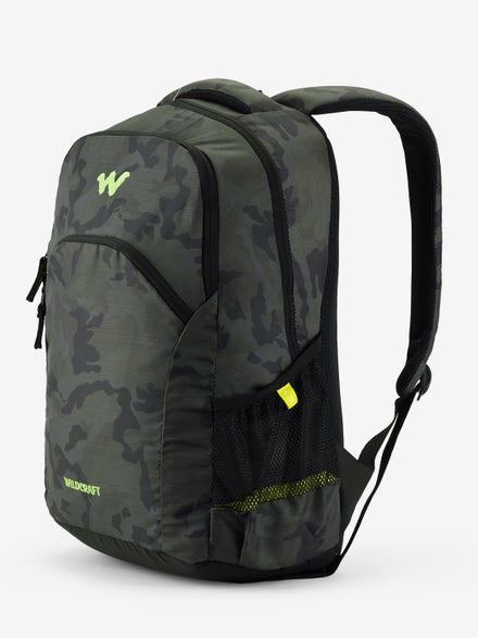 Wildcraft Ace Plus 25L Laptop Backpack-Olive with 5 Years Warranty