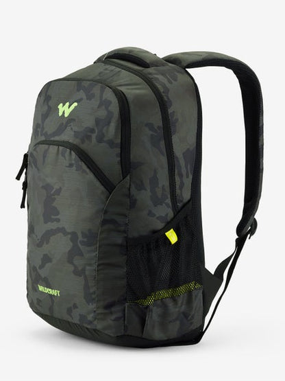 Wildcraft Ace Plus 25L Laptop Backpack-Olive with 5 Years Warranty