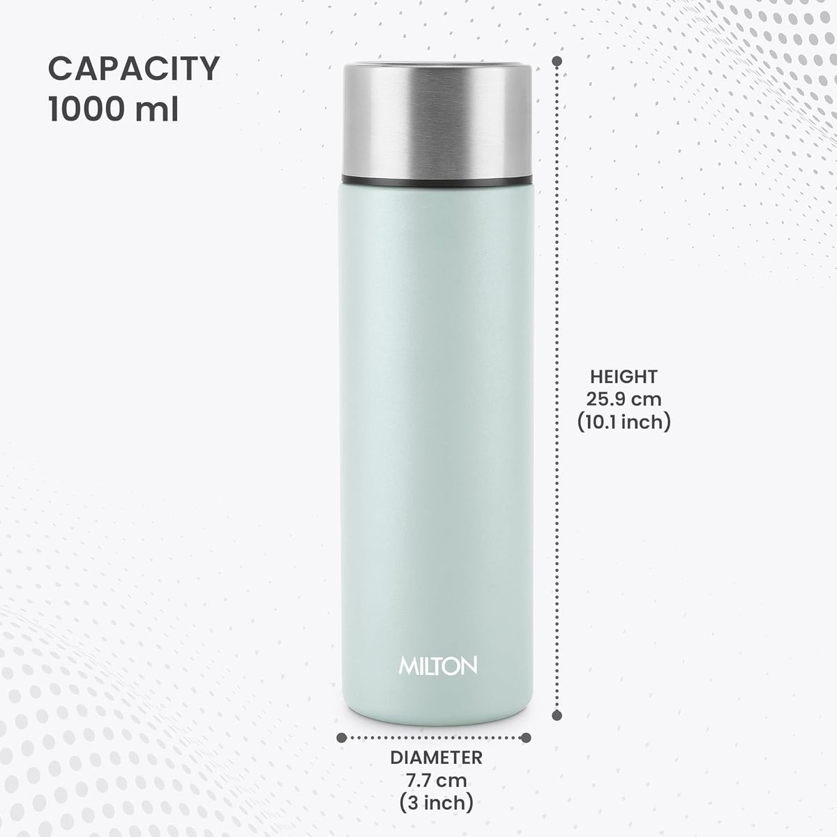 Milton Glide Stainless Steel Water Bottle