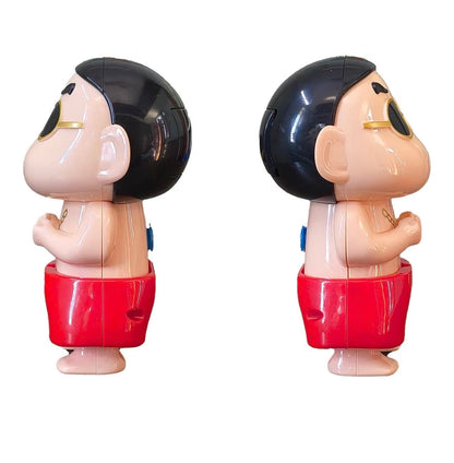 Degomart Shinchan Water Spray Squeeze Prank Toy 4.3in Red