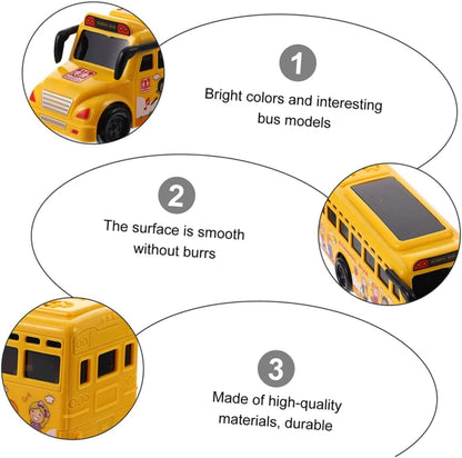 School Bus Toy with Lights and Sound