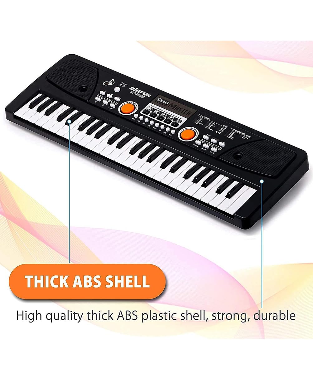 URBAN TOYS 49 Keys Piano Keyboard Electronic Organ with Microphone